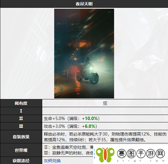 无期迷途夜尽天明烙印图鉴副本难度递增解析逐步挑战自我极限