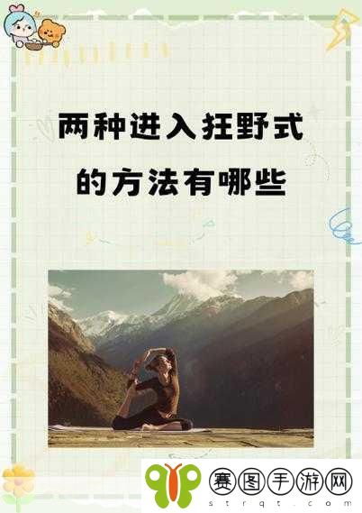 两种进入狂野式的方法已破解,1. 《探索狂野:两种方法的深度解析