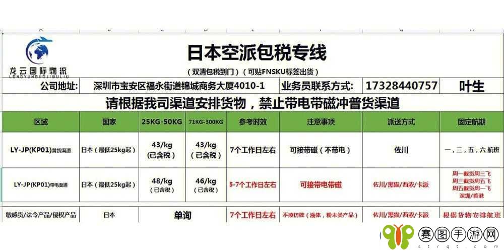 欧洲专线与日本专线差异解析
