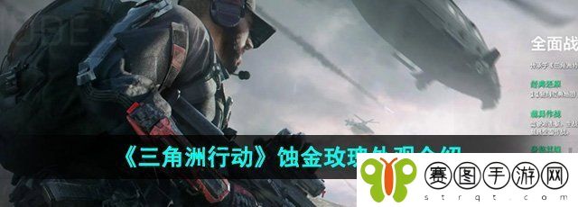 《三角洲行动》蚀金玫瑰外观介绍