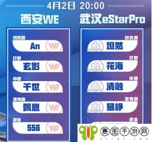 2022王者荣耀KPL春季赛4月2日首发名单是什么 2022王者荣耀KPL春季赛首发名单介绍