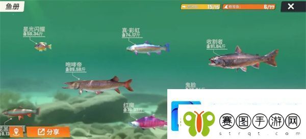 欢乐钓鱼大师鱼类图鉴大全