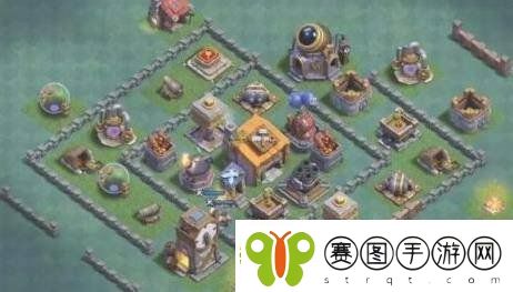 部落冲突COC6本建筑大师阵型如何布置
