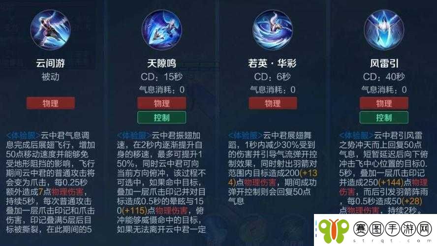 王者荣耀云中君