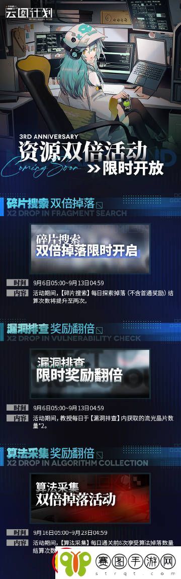 云图计划资源双倍活动限时开放