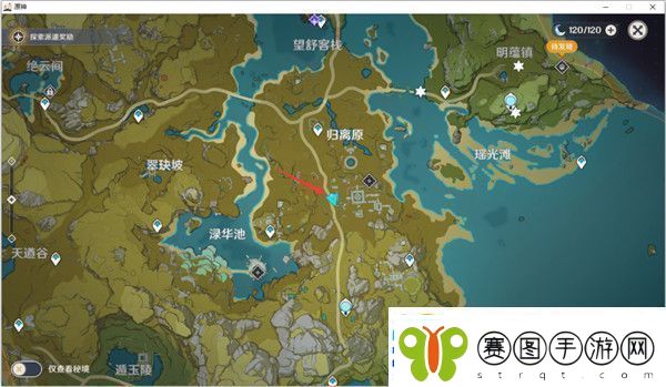 原神宝藏归离五个石碑四个圆盘在哪宝藏归离五个石碑四个圆盘位置介绍