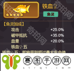 咸鱼之王金鱼铁血鱼怎么样