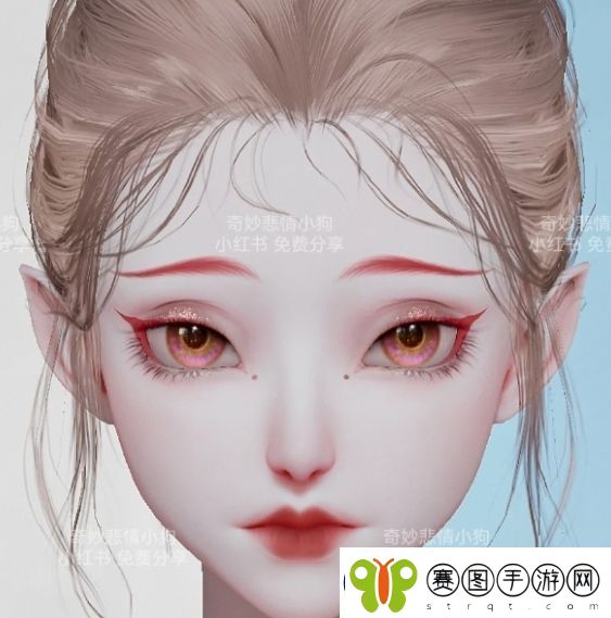 以闪亮之名锦鳞捏脸数据代码分享