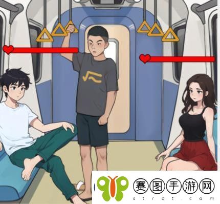 爆梗找茬王地铁妈宝打败妈宝男避免被判官审判通关攻略