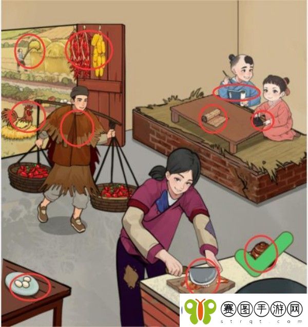 爆梗找茬王农忙季节通关攻略
