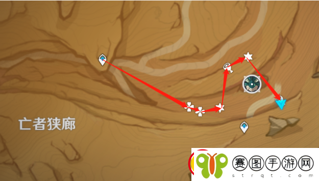 原神5.0沙脂蛹采集路线攻略
