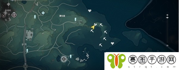 鸣潮红针晶簇收集点位