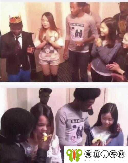 被三个黑人折腾惨叫