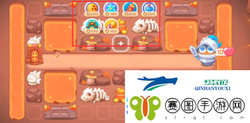 保卫萝卜4饿龙传说第49关怎么过