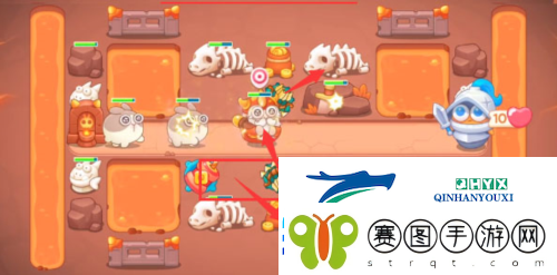 保卫萝卜4饿龙传说第49关怎么过