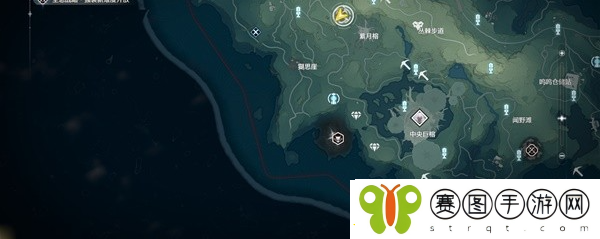 鸣潮红针晶簇收集点位