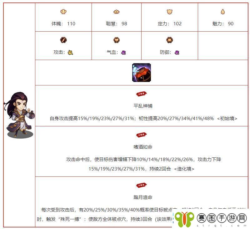 我要当掌门段魂角色图鉴介绍