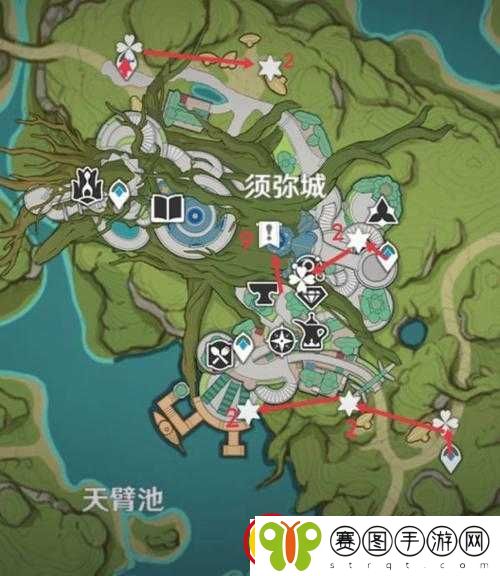 原神须弥帕蒂沙兰采集地点及路线全知道