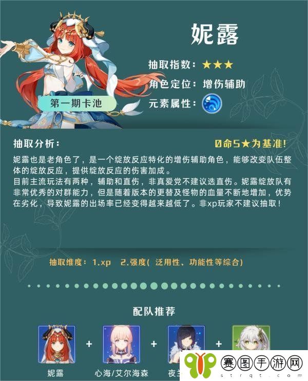 原神4.8卡池角色抽哪个角色好
