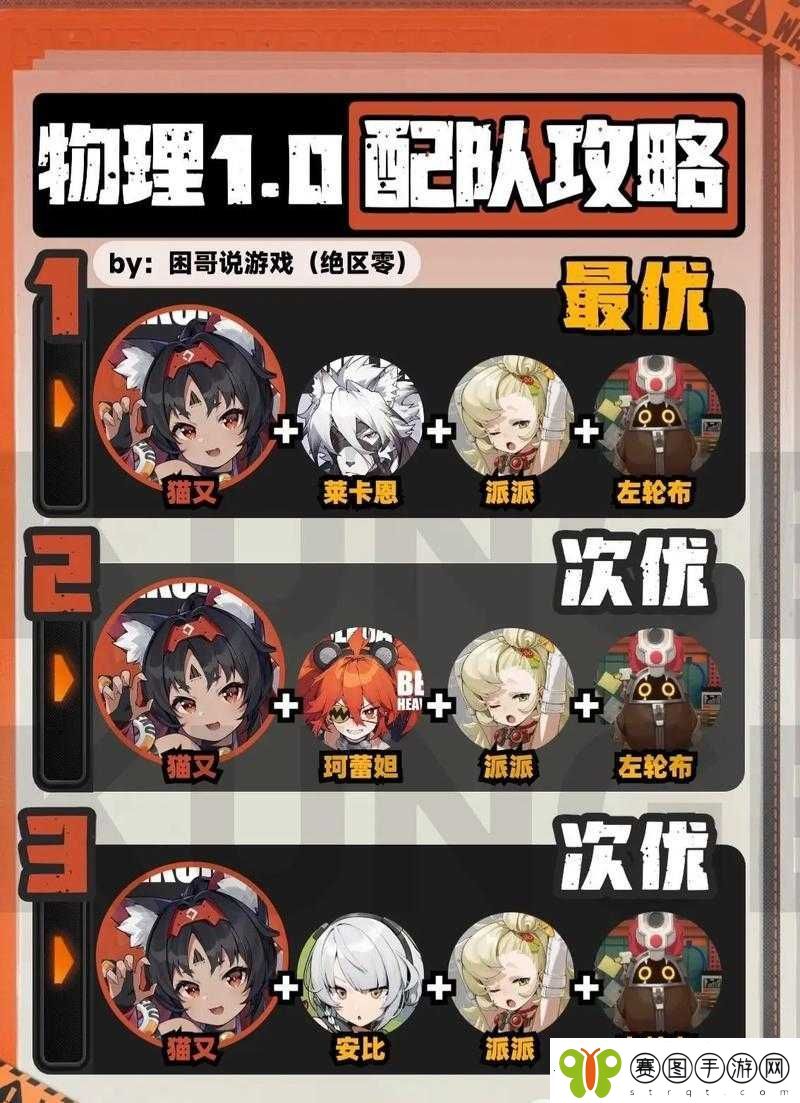 绝区零苍角队通关深渊玩法搭配一览