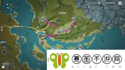 星球重启拉贡雪山钓鱼点位