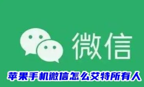苹果手机微信怎么艾特所有人