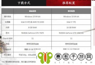 永劫无间手游配置要求解析