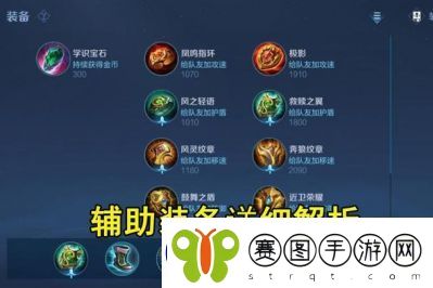 S37赛季王者荣耀辅助装调整汇总