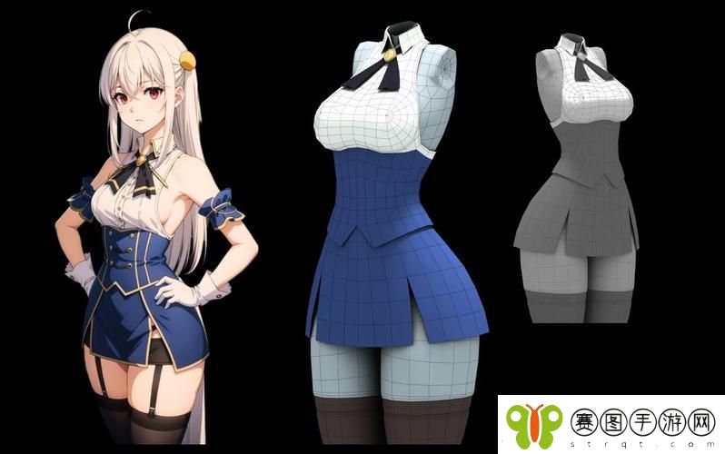 3DMax动漫人物观览