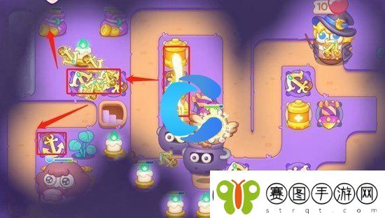 保卫萝卜4阿波与魔法宝藏第三十五关图文攻略