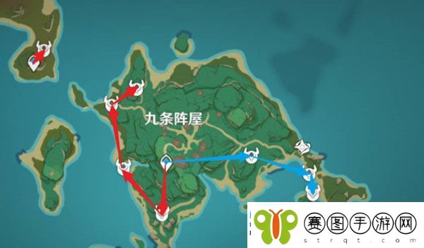 原神刀镡收集路线一览