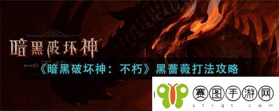 暗黑破坏神不朽黑蔷薇的打法是什么
