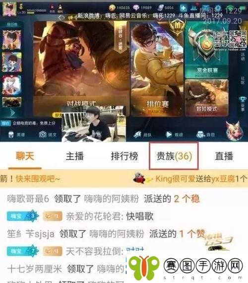 王者荣耀主播嗨氏