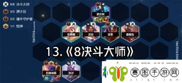 云顶之弈s8决斗大师阵容装备推荐一览