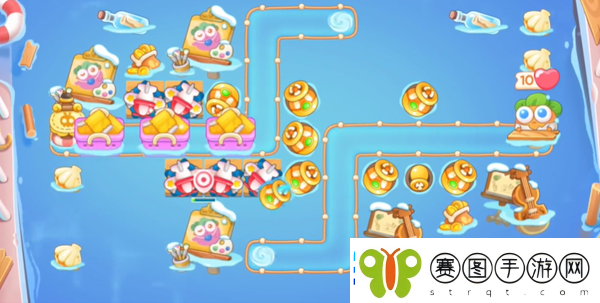 保卫萝卜4暖暖汤泉第5关攻略