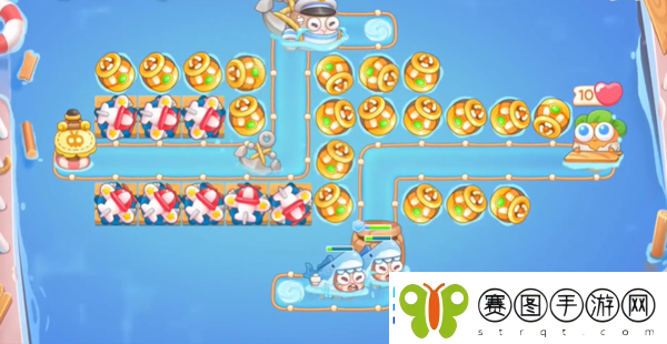 保卫萝卜4暖暖汤泉第5关攻略