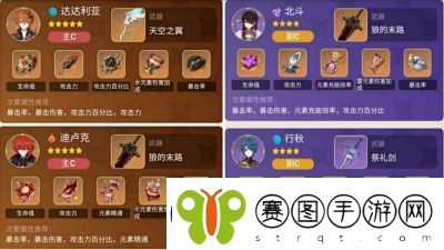 原神行秋重云阵容原神重云组合策略指南