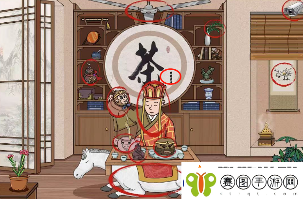老六爱找茬茶道西游图文过关攻略
