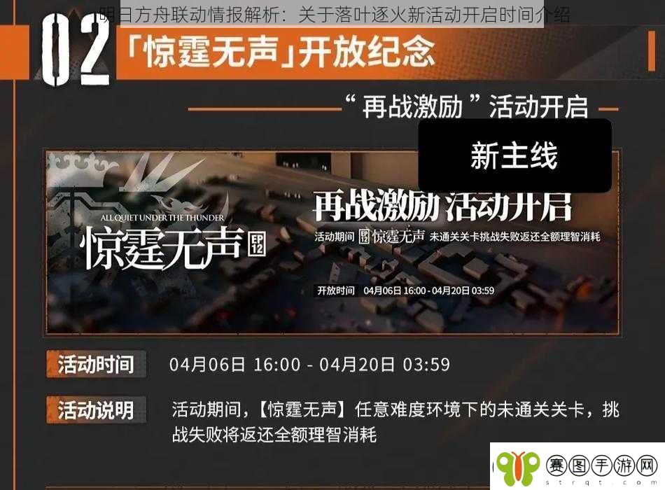 明日方舟联动情报解析
