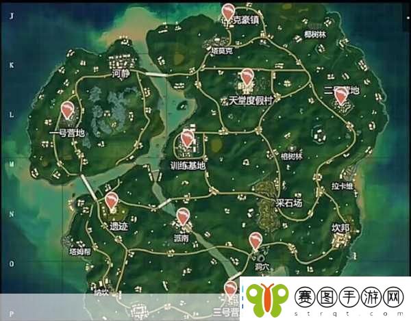 和平精英2024海岛信号枪刷新圣地全揭秘
